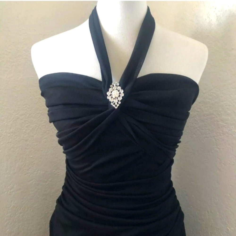 Floor Length Black Dress
